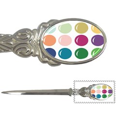 Brights Pastels Bubble Balloon Color Rainbow Letter Openers by Mariart