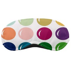 Brights Pastels Bubble Balloon Color Rainbow Sleeping Masks