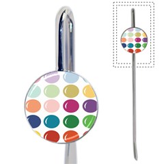 Brights Pastels Bubble Balloon Color Rainbow Book Mark