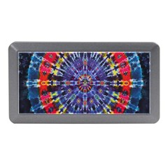 Circle Purple Green Tie Dye Kaleidoscope Opaque Color Memory Card Reader (mini) by Mariart