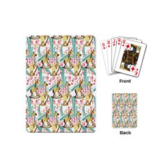 Wooden Gorse Illustrator Photoshop Watercolor Ink Gouache Color Pencil Playing Cards (mini) 