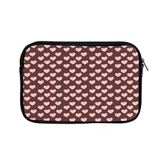 Chocolate Pink Hearts Gift Wrap Apple Ipad Mini Zipper Cases by Mariart