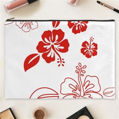 Hawaiian Flower Red Sunflower Cosmetic Bag (xxxl) 