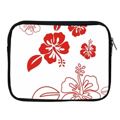 Hawaiian Flower Red Sunflower Apple Ipad 2/3/4 Zipper Cases by Mariart