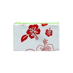 Hawaiian Flower Red Sunflower Cosmetic Bag (xs) by Mariart