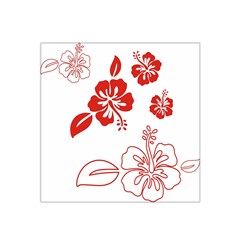 Hawaiian Flower Red Sunflower Satin Bandana Scarf by Mariart