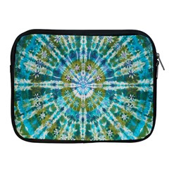 Green Flower Tie Dye Kaleidoscope Opaque Color Apple Ipad 2/3/4 Zipper Cases by Mariart