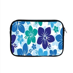 Hibiscus Flowers Green Blue White Hawaiian Apple Macbook Pro 15  Zipper Case by Mariart