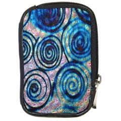 Green Blue Circle Tie Dye Kaleidoscope Opaque Color Compact Camera Cases by Mariart