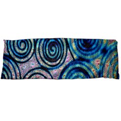 Green Blue Circle Tie Dye Kaleidoscope Opaque Color Body Pillow Case (dakimakura) by Mariart