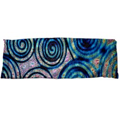 Green Blue Circle Tie Dye Kaleidoscope Opaque Color Body Pillow Case Dakimakura (two Sides) by Mariart