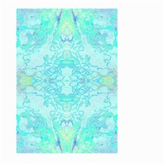 Green Tie Dye Kaleidoscope Opaque Color Large Garden Flag (two Sides) by Mariart