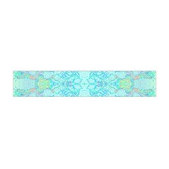 Green Tie Dye Kaleidoscope Opaque Color Flano Scarf (mini) by Mariart