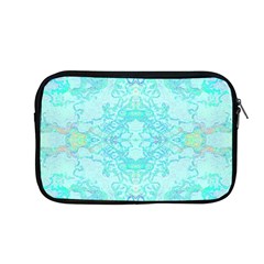 Green Tie Dye Kaleidoscope Opaque Color Apple Macbook Pro 13  Zipper Case