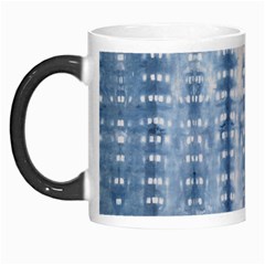 Indigo Grey Tie Dye Kaleidoscope Opaque Color Morph Mugs