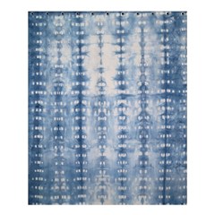 Indigo Grey Tie Dye Kaleidoscope Opaque Color Shower Curtain 60  X 72  (medium)  by Mariart