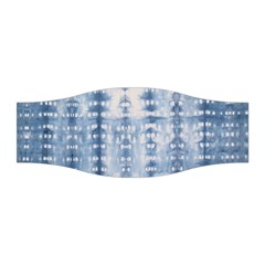 Indigo Grey Tie Dye Kaleidoscope Opaque Color Stretchable Headband by Mariart