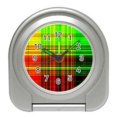 Line Light Neon Red Green Travel Alarm Clocks