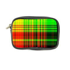 Line Light Neon Red Green Coin Purse