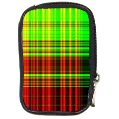 Line Light Neon Red Green Compact Camera Cases by Mariart