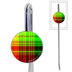 Line Light Neon Red Green Book Mark