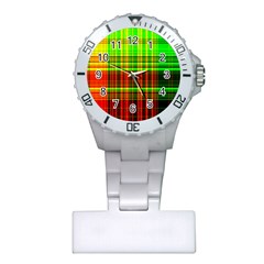 Line Light Neon Red Green Plastic Nurses Watch