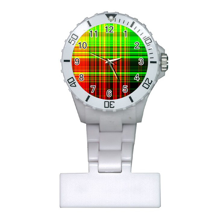 Line Light Neon Red Green Plastic Nurses Watch