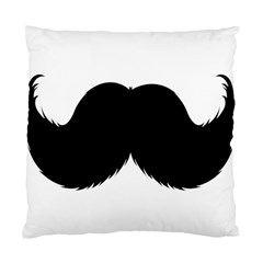 Mustache Owl Hair Black Man Standard Cushion Case (one Side)