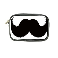 Mustache Owl Hair Black Man Coin Purse