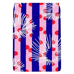 Line Vertical Polka Dots Circle Flower Blue Pink White Flap Covers (s)  by Mariart