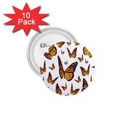 Butterfly Spoonflower 1 75  Buttons (10 Pack)