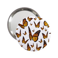 Butterfly Spoonflower 2 25  Handbag Mirrors