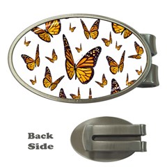 Butterfly Spoonflower Money Clips (oval) 