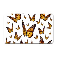 Butterfly Spoonflower Magnet (rectangular) by Mariart