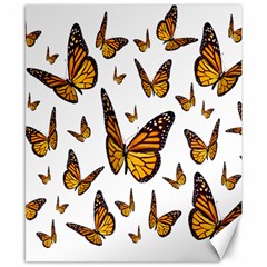 Butterfly Spoonflower Canvas 8  X 10  by Mariart