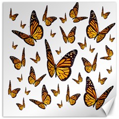 Butterfly Spoonflower Canvas 12  X 12   by Mariart