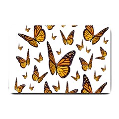 Butterfly Spoonflower Small Doormat  by Mariart