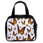 Butterfly Spoonflower Classic Handbags (2 Sides) Front