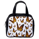 Butterfly Spoonflower Classic Handbags (2 Sides) Back