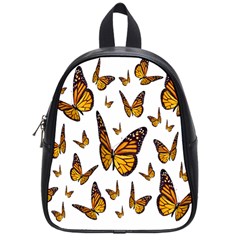 Butterfly Spoonflower School Bags (small)  by Mariart