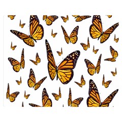 Butterfly Spoonflower Double Sided Flano Blanket (medium) 