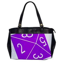 Number Purple Office Handbags by Mariart