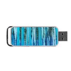 Line Tie Dye Green Kaleidoscope Opaque Color Portable Usb Flash (two Sides) by Mariart