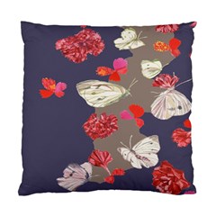 Original Butterfly Carnation Standard Cushion Case (one Side)