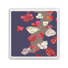 Original Butterfly Carnation Memory Card Reader (square) 