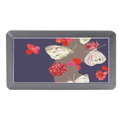 Original Butterfly Carnation Memory Card Reader (mini) by Mariart