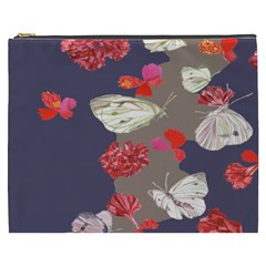 Original Butterfly Carnation Cosmetic Bag (xxxl) 