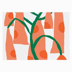 Portraits Plants Carrot Polka Dots Orange Green Large Glasses Cloth