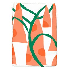 Portraits Plants Carrot Polka Dots Orange Green Flap Covers (l)  by Mariart