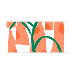 Portraits Plants Carrot Polka Dots Orange Green Yoga Headband